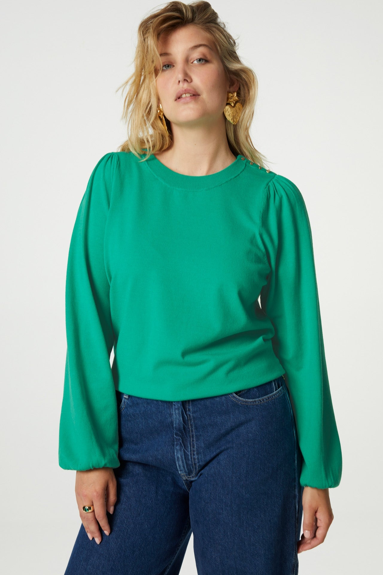 Milly Pullover | Green Envy