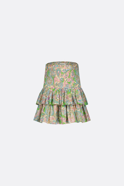 Mary Skirt | Sandy Beach/Pink Can