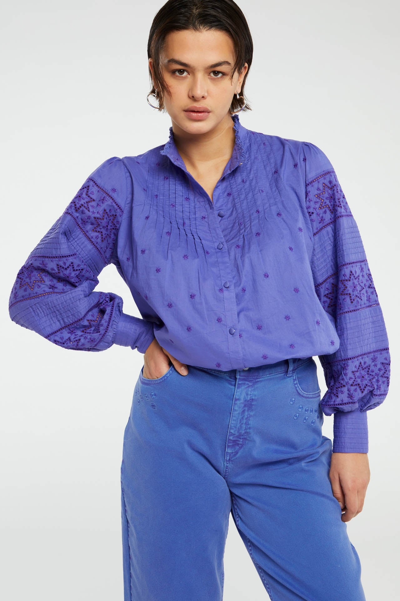 Fionna Blouse | Poppy Purple