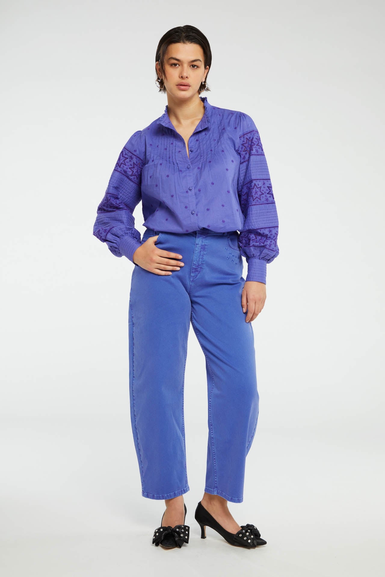 Fionna Blouse | Poppy Purple