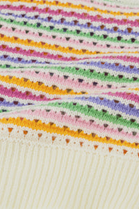 Heather Bralette | Multi Stripe