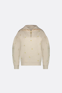 Zina Sweater | Oatmeal/Lemon