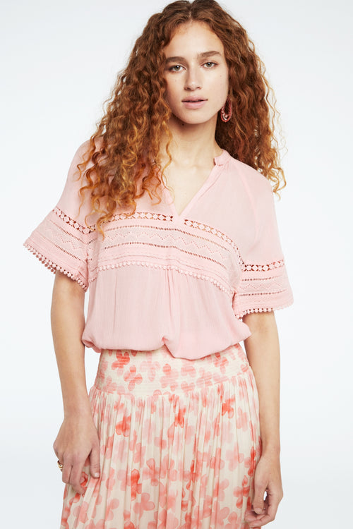 Alazza Top | Pink Grapefruit