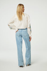 Caroline Top | Cream White