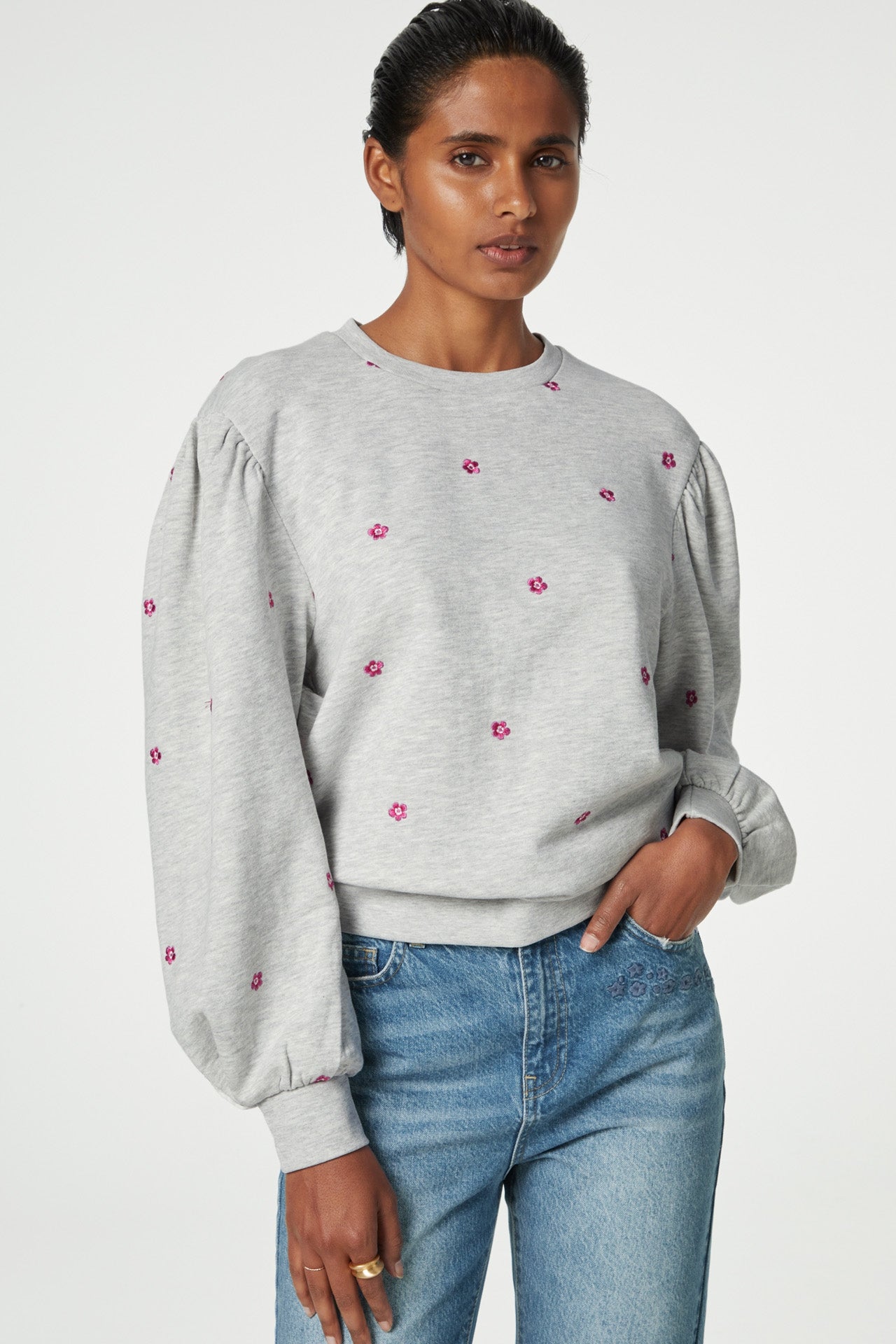 Lin Sweater | Grey Melange