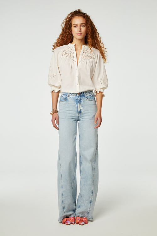 Issa Blouse | Cream White