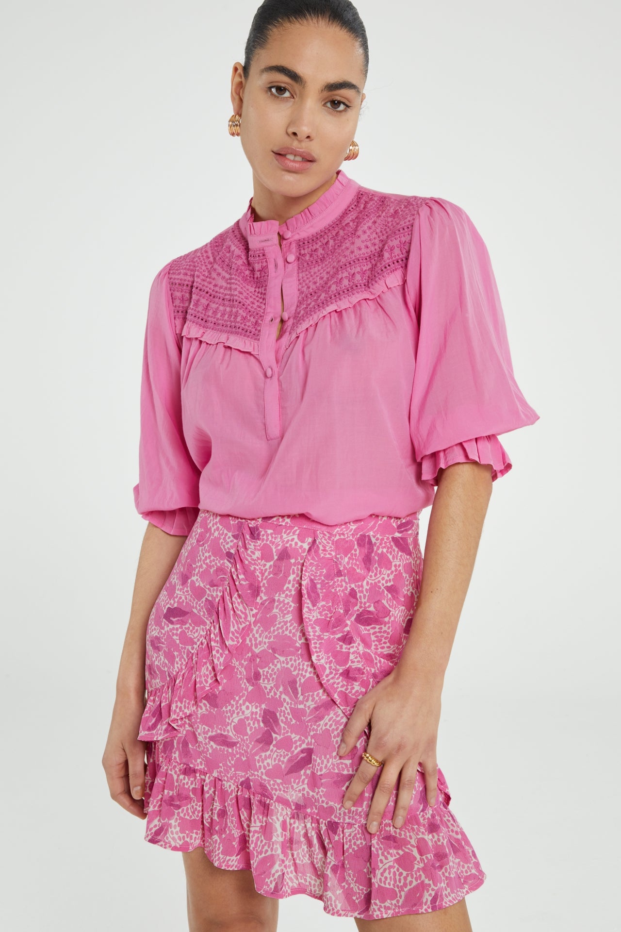 Alena Top | Bubble Gum Pink