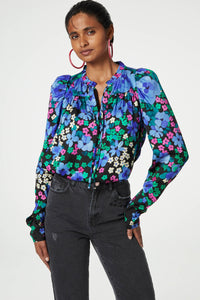 Didi Top | Black/Feeling Green