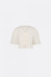 Sterre SS Top | Cream White