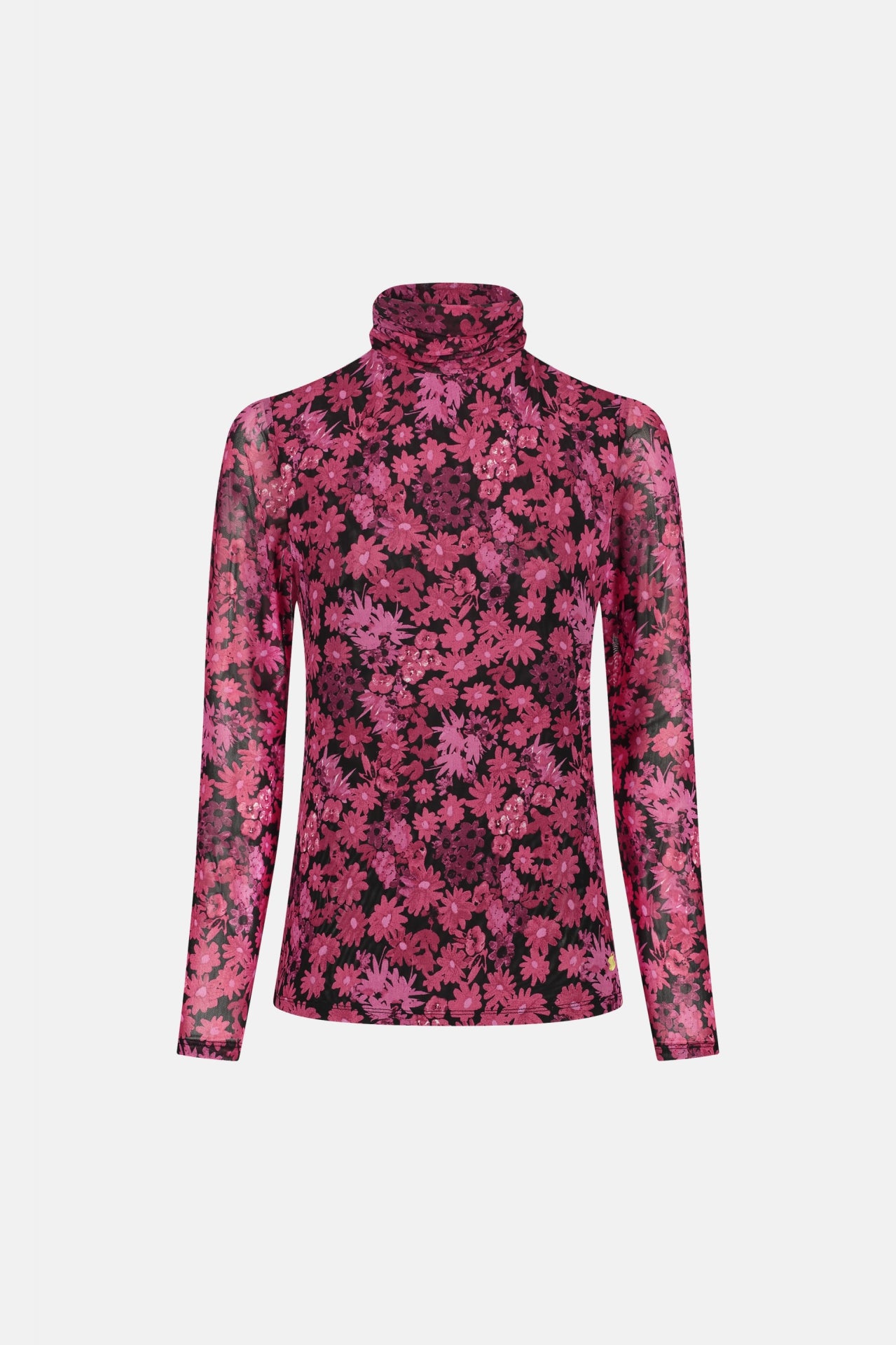 Jane Top | Black/Jazzy Pink