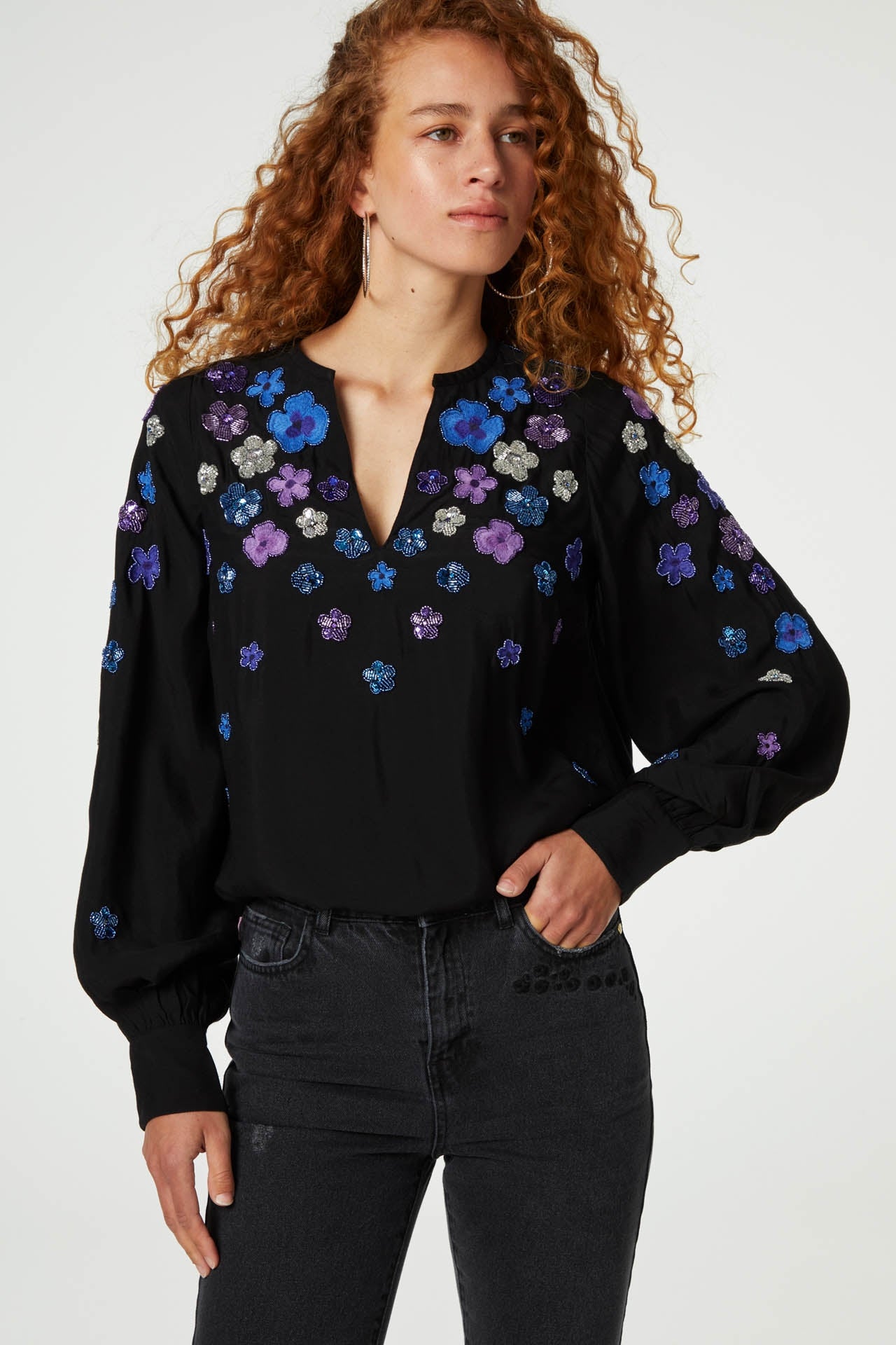 Masha top | Black