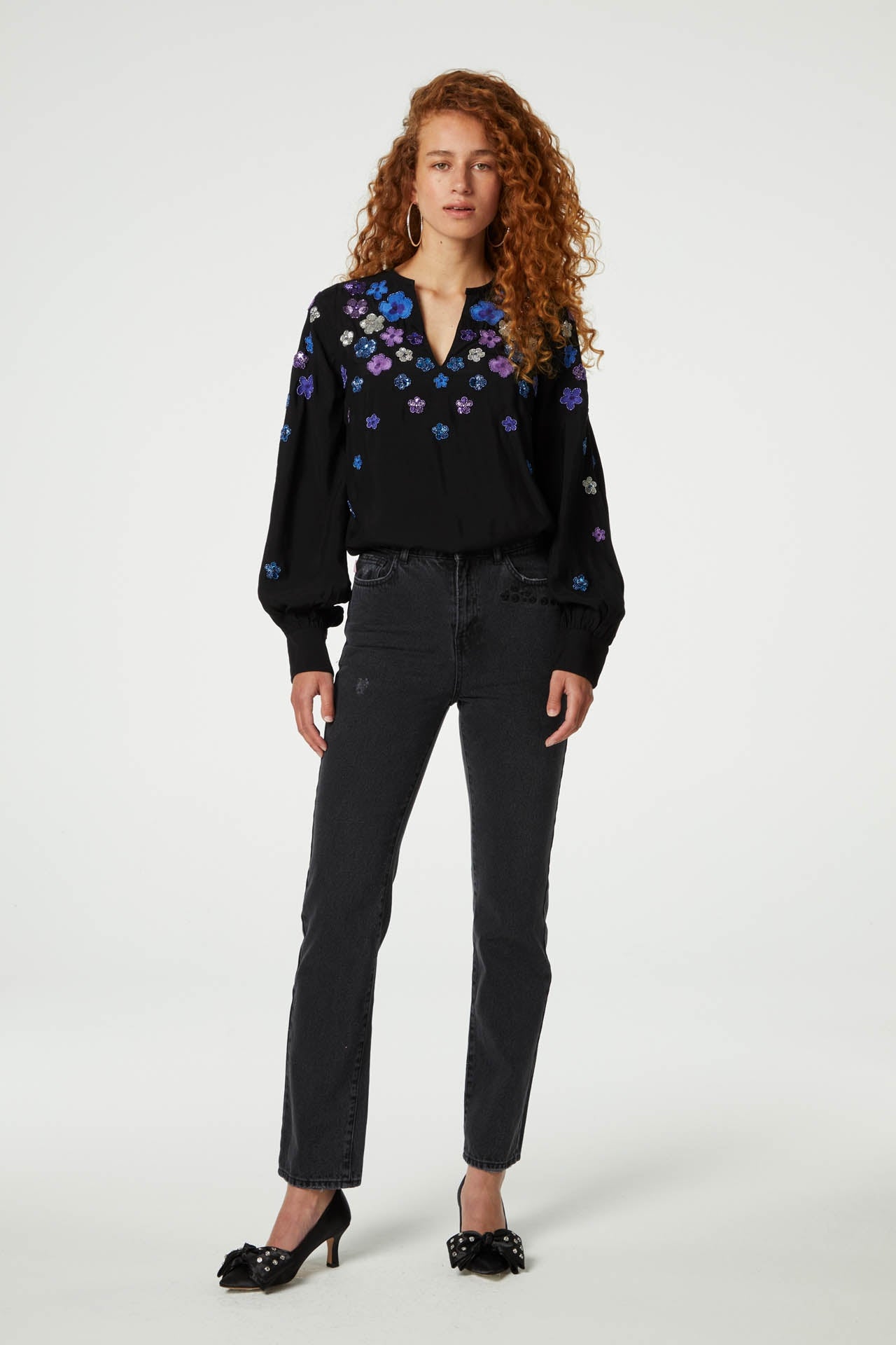 Masha top | Black