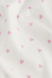 Jade Top | Cream White/Slush Pu