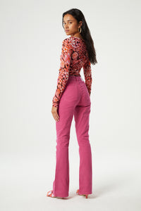 Kasia Top | Pink Candy/Mandarin