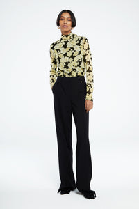 Jane top | Black/Lemon Sorbet