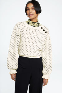Jane top | Black/Lemon Sorbet