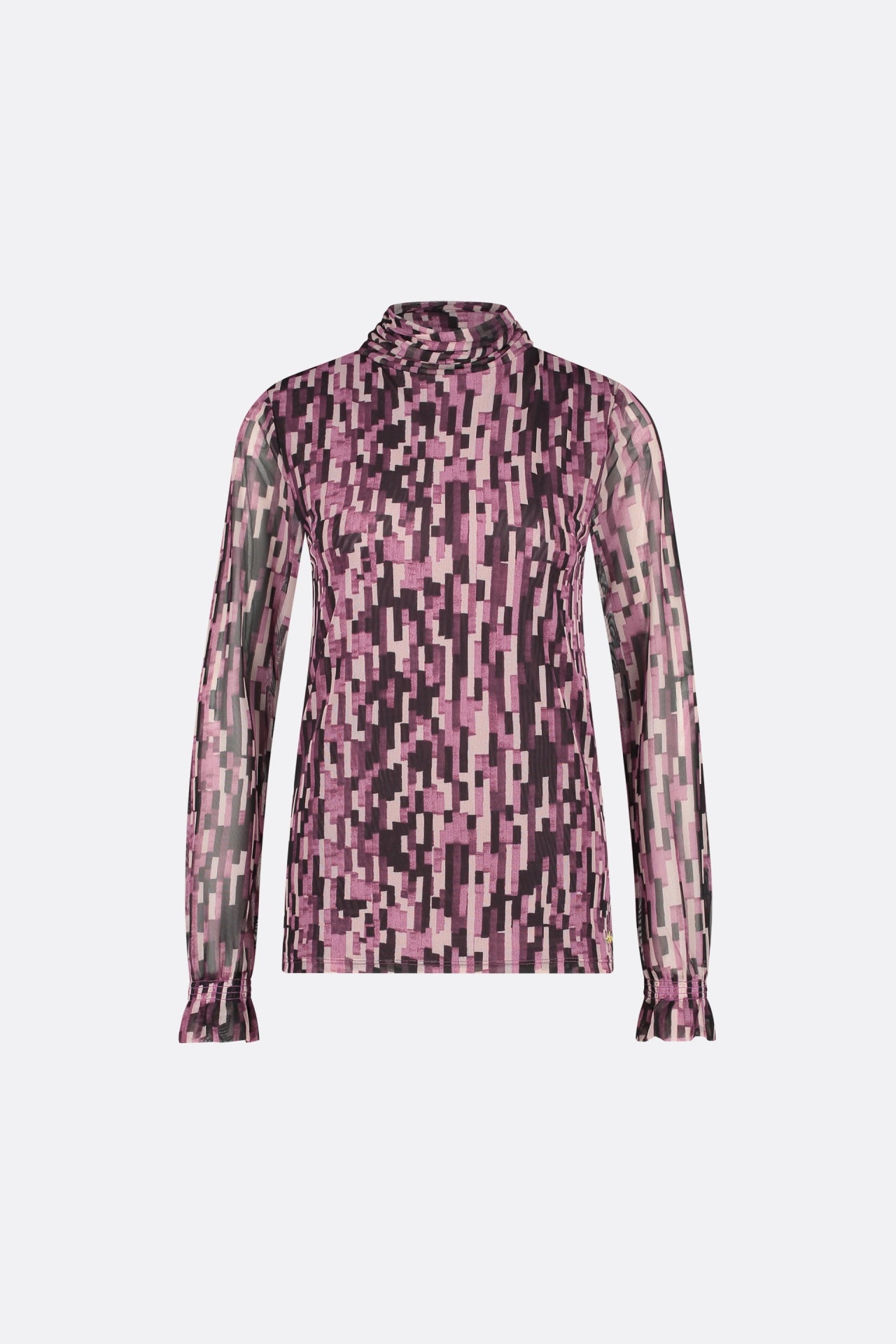 Johanna Top | Pink Mirage/Black