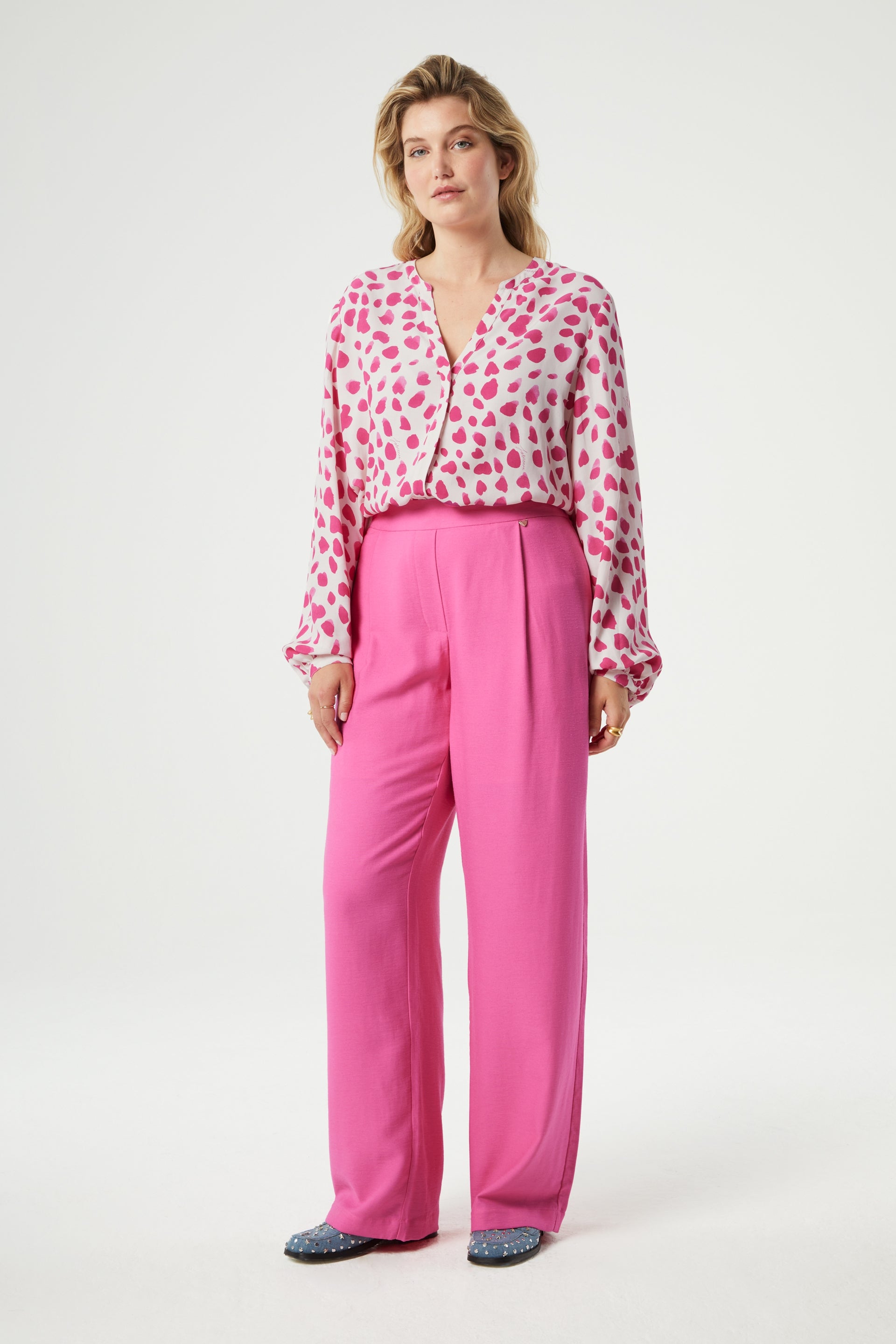 Neale Trousers | Pink Candy