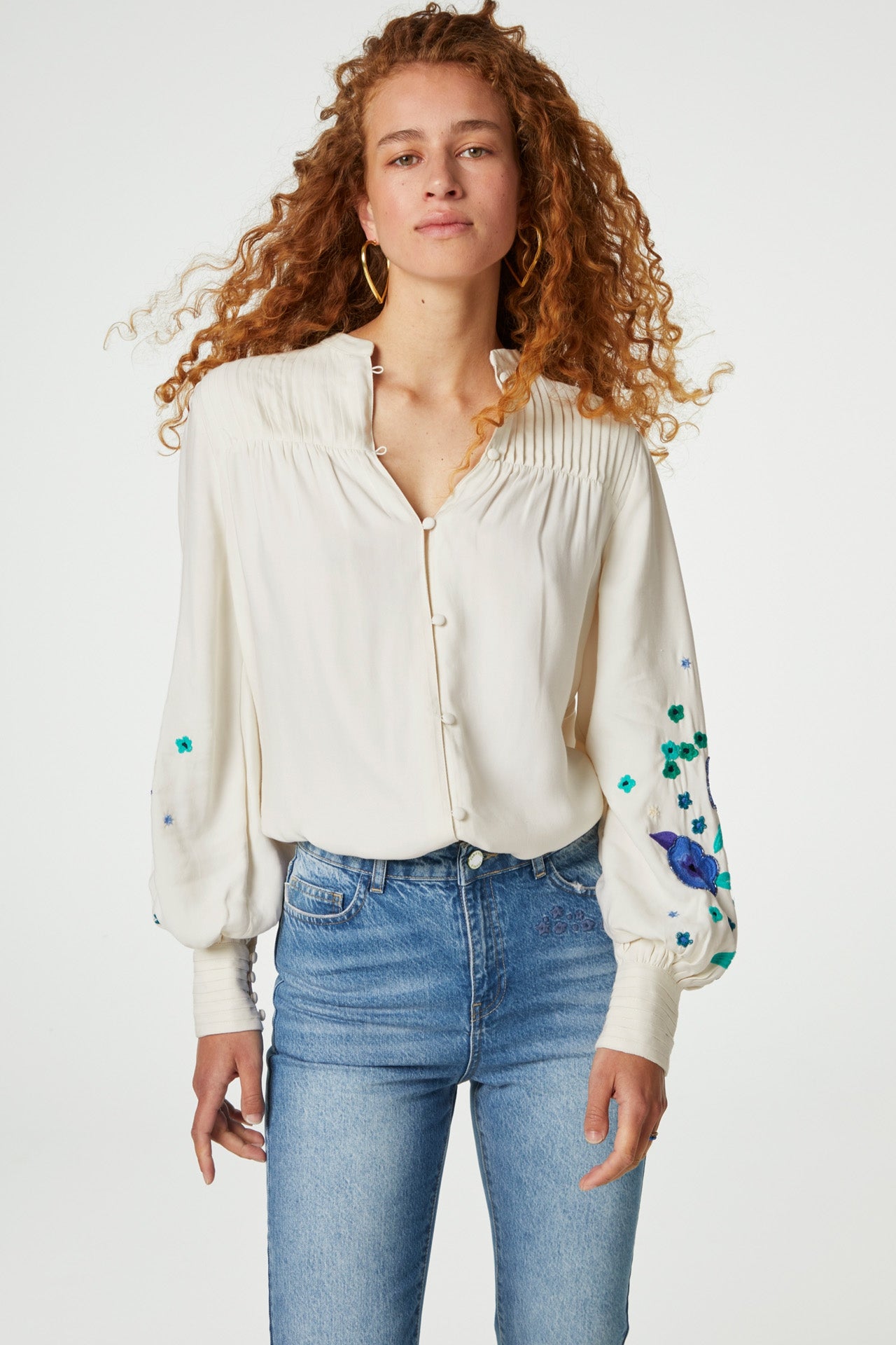 Harry Blouse | Cream White