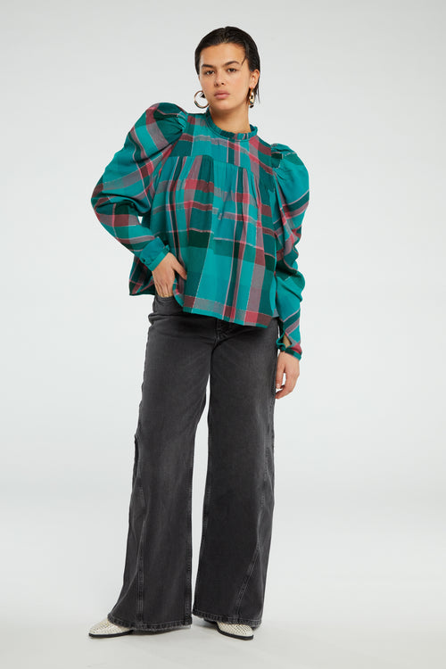 Vivi Top | Bright Teal