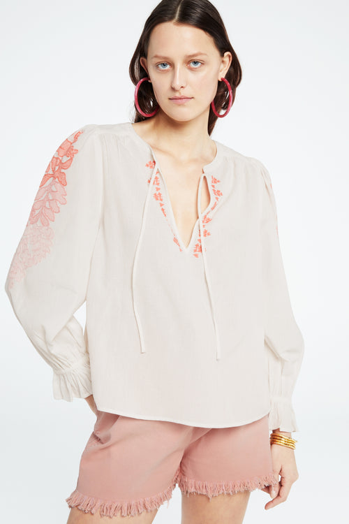 Praia Top | Cream White