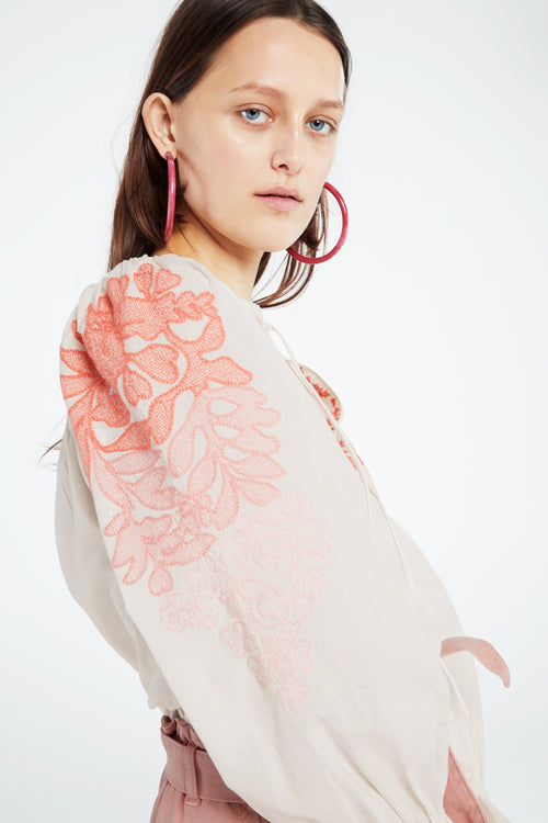 Praia Top | Cream White