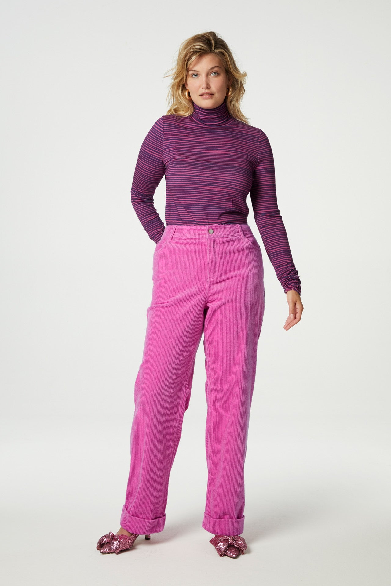 Virgi Trousers | Bubble Gum Pink