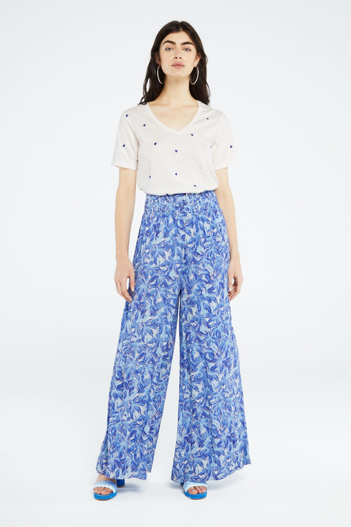 Palapa Trousers | Pool Blue/Caribbean
