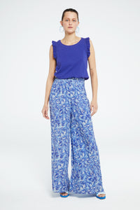 Palapa Trousers | Pool Blue/Caribbean
