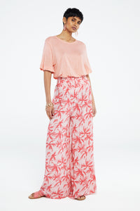 Palapa Trousers | Pink Grapefruit/Char