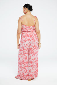 Palapa Trousers | Pink Grapefruit/Char