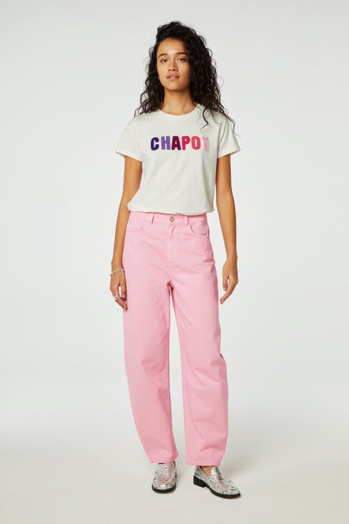 Terry T-shirt | Cream White