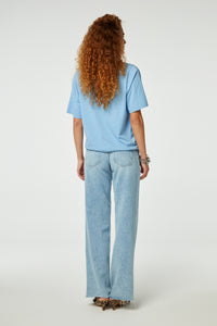 Fay Bloom Blue T-shirt | Blue Dream