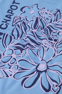 Fay Bloom Blue T-shirt | Blue Dream