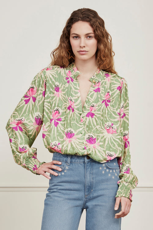 Lucky Blouse | Butter Cream/Sassy S