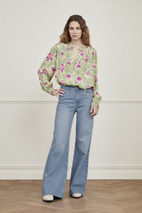 Lucky Blouse | Butter Cream/Sassy S