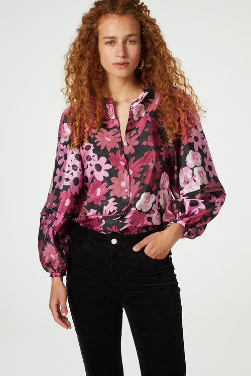 Hollie Cato Blouse | Dirty Pink/Cheeky Ch