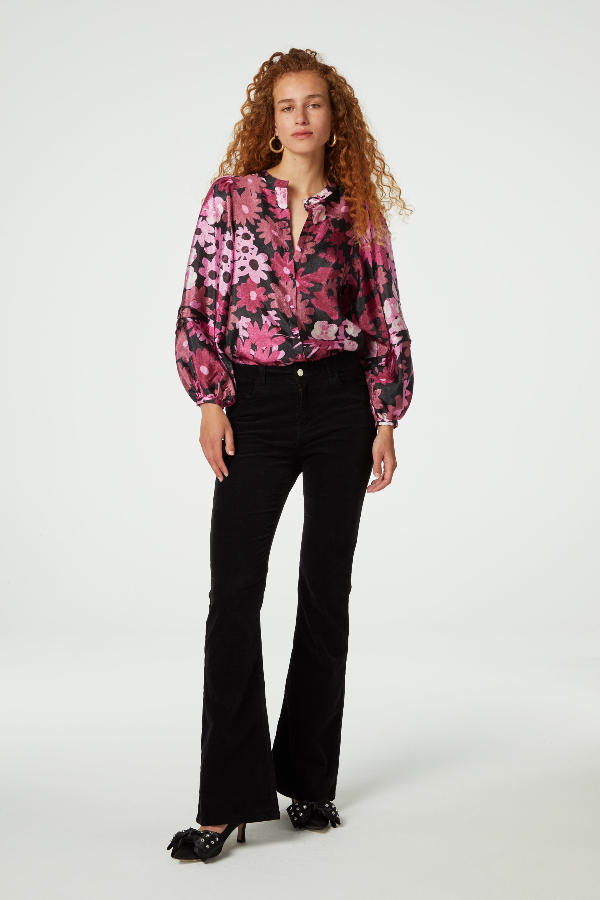 Hollie Cato Blouse | Dirty Pink/Cheeky Ch