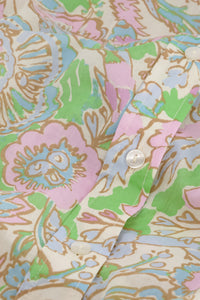 Lexi Blouse | Sandy Beach/Pink Can