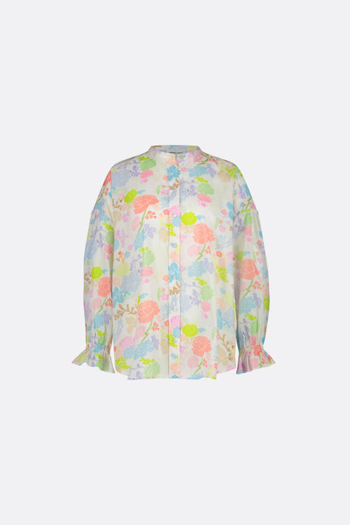 Lexi Blouse | Cream White/Pink Pap