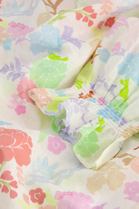 Lexi Blouse | Cream White/Pink Pap