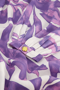 Liv Blouse | Warm White/Dusty Lov