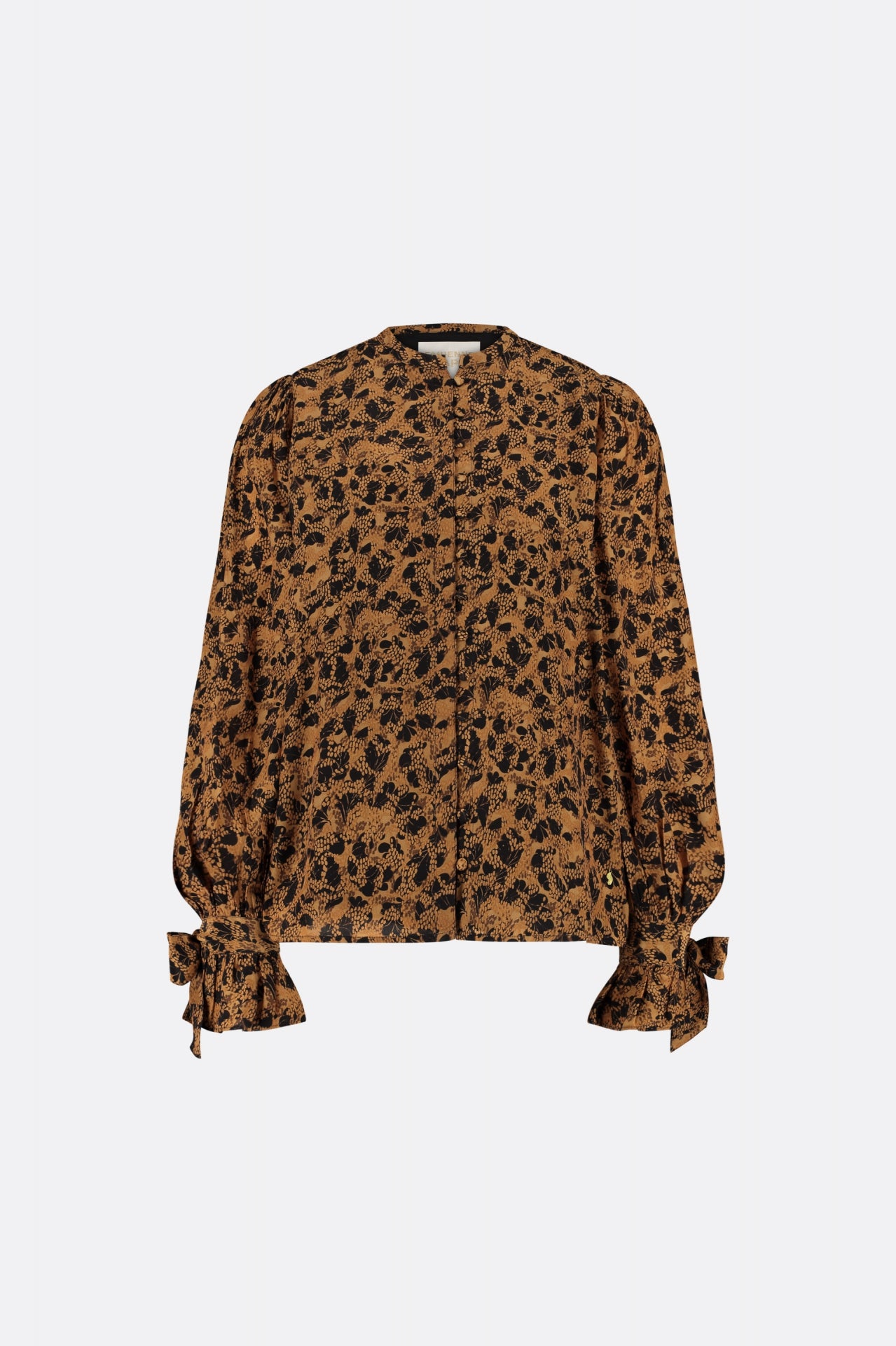 Kylie Blouse | Toffee/Black