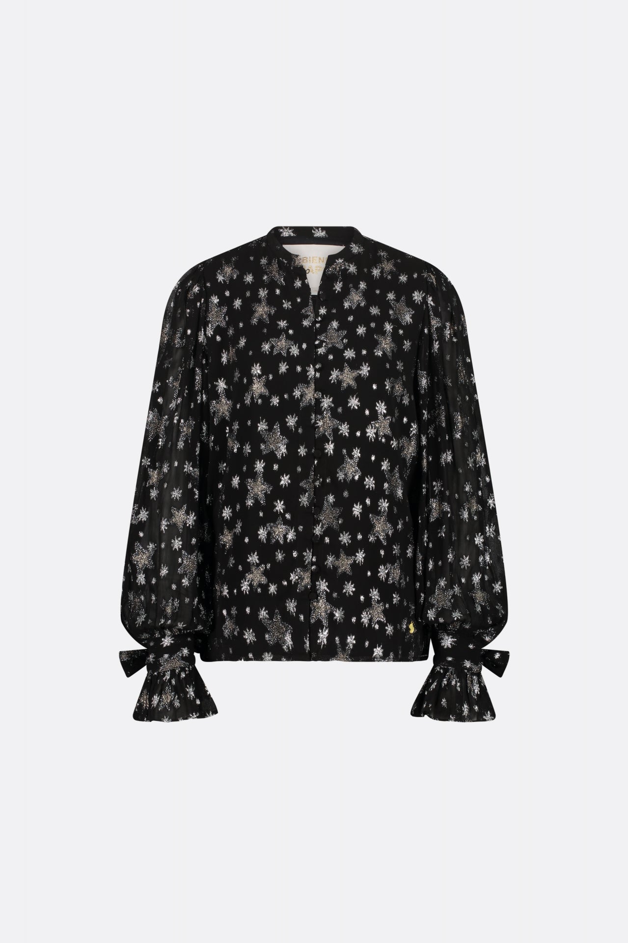 Kylie Blouse | Black/Silver