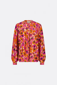 Resa Blouse | Pink Candy/Mandarin