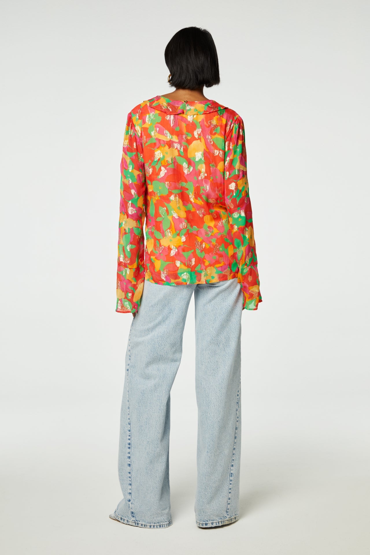 Rosa Blouse | Mimosa/Tomato