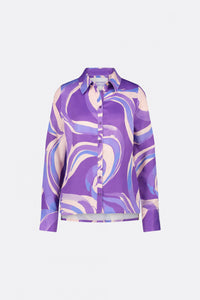 Salma Blouse | Purple Rave/Cornflow