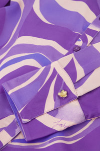 Salma Blouse | Purple Rave/Cornflow