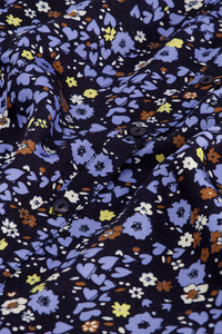 Nina Blouse | Navy/Riad Blue