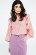 Philo Blouse | Pink Candy/Sandy Bea